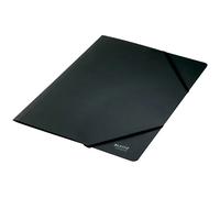 Leitz Recycle Card Folder with Elastic Bands A4 Black 430 gsm 100% Recycled Card
