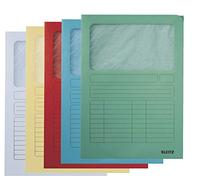 Leitz Window Folder A4 Assorted Ref 3950-99-99 [Pack 100] (3950-99-99)