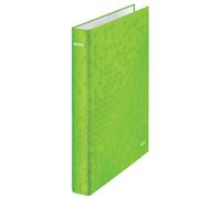 Leitz Leitz WOW Ring Binder Laminated Paper on Board 2 D-Ring A4 25mm Rings Gree