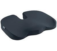 Leitz Seat Cushion, Padded Support For Home Or Office Chair, Relieves Spinal Pressure, Reduces Neck & Back Pain, Fabric Cover With Inner Foam Material, Ergo Cosy Range, Velvet Grey, 52840089