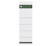 Leitz Self Adhesive Replacement Spine Labels for Standard 80 mm Lever Arch Files, Wide and Short, 61 x 192 mm, Paper, 16420085 - Grey/light grey, Pack of 10