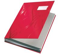 Leitz Sign Soft Grip 18 Separators Document Holder Red