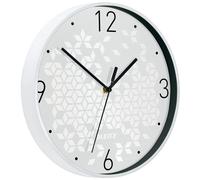 Leitz Silent Wall Clock Non-Ticking Dual Colour WOW Office Bedroom Dcor