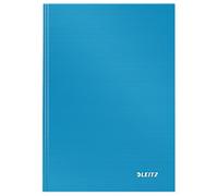 LEITZ Solid Casebound Notebook A5 Ruled Paper Light Blue Not perforated 80 Pages Pack of 6