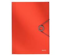 Leitz Solid corner stretch folder, PP, for approx. 150 sheets, A4, light red, 45