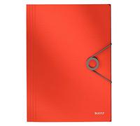 Leitz Solid corner stretch folder, PP, for approx. 150 sheets, A4, light red, 45631020