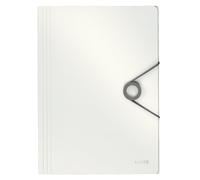 Leitz Solid corner stretch folder, PP, for approx. 150 sheets, A4, white, 456310