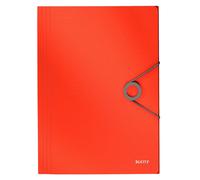 Leitz Solid corner stretch folder, PP, for approx. 150 sheets, A4, light red, 45631020