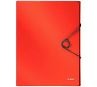 Leitz Solid Storage Box Polypropylene A4 Light red
