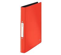 Leitz Solid Ring Binder A4 Polypropylene Light red