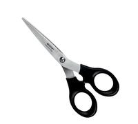 Leitz Stainless Steel Scissors 165 mm, Stainless Steel 165 mm Scissors on Plastic-Free Hanging Card, 54230095