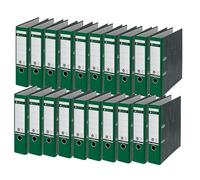 Leitz Standard Lever Arch File 80mm A4 green - ring binders (Green, A4, 318 x 285)