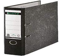 Leitz 180 Lever Arch File Board 80mm Foolscap Black (Pack of 10) 10821095