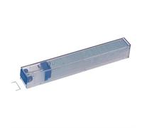 Leitz Staple cartridge Power Performance K6 26/6 5x210. Type: Staples pack Gauge: 26/6 Staple leg length: 6 mm. Package width: 145 mm Package depth: 19 mm Package height: 95 mm. Cartridges quantity: 5