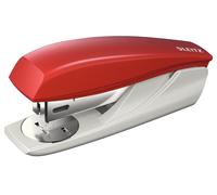 Leitz Stapler, 25 sheet capacity, Red, Ergonomic metal body, Includes staples, N