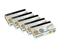 Leitz staples (24/6 mm), 1000 pieces, galvanised, 55700000, 24/6, (Pack of 10)