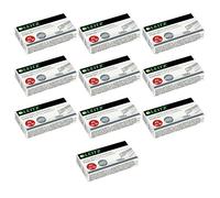 Leitz Staples No. 10 Galvanised Pack of 1000