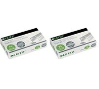 Leitz Staples Zinc-Plated, 24/8mm, 1000pc, stainless steel (Pack of 2)