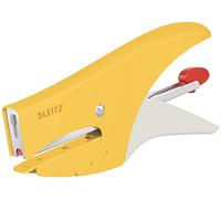 Leitz Stapling Pliers, 15 Sheet Capacity, Back Loading, Including P1 (No. 8) Staple, Warm Yellow, 56440019