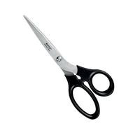Leitz Stainless Steel Scissors 185 mm, Stainless Steel 185 mm Scissors on Plastic-Free Hanging Card, 54240095