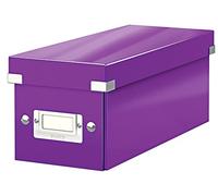 Leitz CD Storage Box Click & Store 60410062 Purple