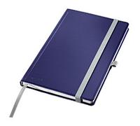Leitz Style Notebook A5 Ruled Hardback Blue Not perforated