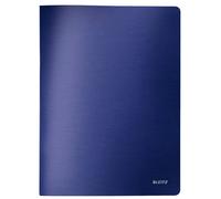 Leitz A4 Display Book, 20 Pockets, 40 Sheet Capacity, Transparent Pockets, Titan Blue, Style Range, 39580069