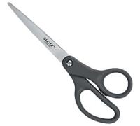 Leitz Suitable For Lefthanded People Scissors 98 mm Stainless Steel, Titanium Grey