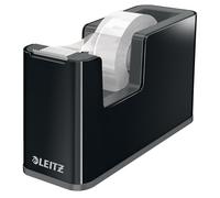 Leitz Tape Dispenser, Heavy Base, Tape Included, Black/Grey, Dual Colour Range, 53640095