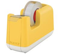 Leitz Tape Dispenser, Heavy Base With Tape, Cosy Range, Warm Yellow, 53670019