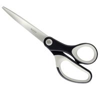 Leitz Titanium Scissors, Right or Left Handed (Ambidextrous), 205 mm, Office Stationary, Ergonomic Handle, Black