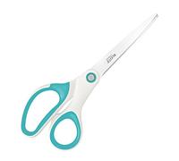 Leitz Titanium Scissors, Right or Left Handed (Ambidextrous), 6.7 x 1.5 x 15 cm, Office Stationary, Ergonomic Handle, WOW Range, Ice Blue