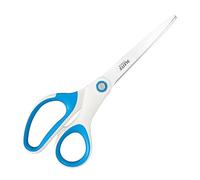 Leitz Titanium Scissors, Right or Left Handed (Ambidextrous), 6.7 x 1.5 x 15 cm, Office Stationary Ergonomic Handle, WOW Range, Blue