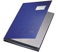 LEITZ Unterschriftsmappen/5701-00-35 blau 24x34cm für A4