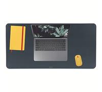 Leitz Velvet Grey 80 x 40cm Large Non-Slip Desk Mat for Home & Office Use | Non-Slip Mat For Laptops, PCs & Monitors, Desktop Protector & Mouse Pad, Ideal for Home & Office Use, 52680089