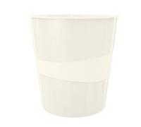 Leitz Waste Paper Bin WOW Carry Handle Office School Refuse Recycling 15L
