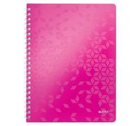 Leitz Wiro Wow Pp 80 Horizontal Ruled Sheets Din A4 Notebook