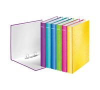 Leitz Wow 2 Rings A4 Folder Assorted 25 Mm
