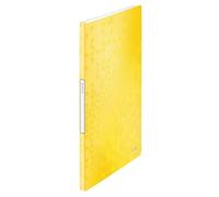 Leitz Wow 46310016 Display Book A4 Format Pack of 10 with 20 Transparent Pockets for 40 Sheets Yellow