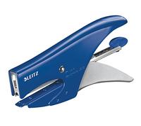 Leitz Wow 55472023 Stapler with Staples Capacity up to 15 Sheets, Ergonomic Metal Stapler, Rear Load, Compatible with P1 Staples No.8, Metallic Fuchsia, 55472023