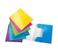 Leitz Wow A4 3 Flaps Folder Assorted 6 Units