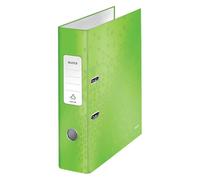 Leitz 10060054 A4 Lever Arch File, 50 mm Spine Width, WOW Range, Green