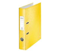 Leitz Lever Arch File A4, WOW Range, 50 mm spine width, Yellow, 10060016