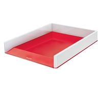 Leitz WOW Letter Tray Duo Colour White/Red 53611026
