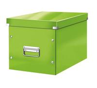 Leitz Wow Click & Store Green Cube Storage Box Large