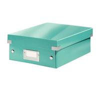 Leitz Wow Click & Store Ice Blue Organiser Box Small