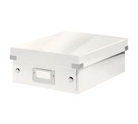 Leitz Organiser Box, Click and Store Range 60570001 - Small, White