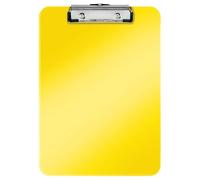 Leitz Clipboard 39710016 A4 – Rigid Plastic WOW Range – Yellow Citron
