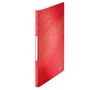 Leitz Wow Display Book, A4 Size, 40 Pockets, 80 Sheet Capacity, Transparent Pock