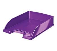 Leitz WOW Letter Tray 5226 A4 Purple 25.5 x 35.7 x 7 cm
